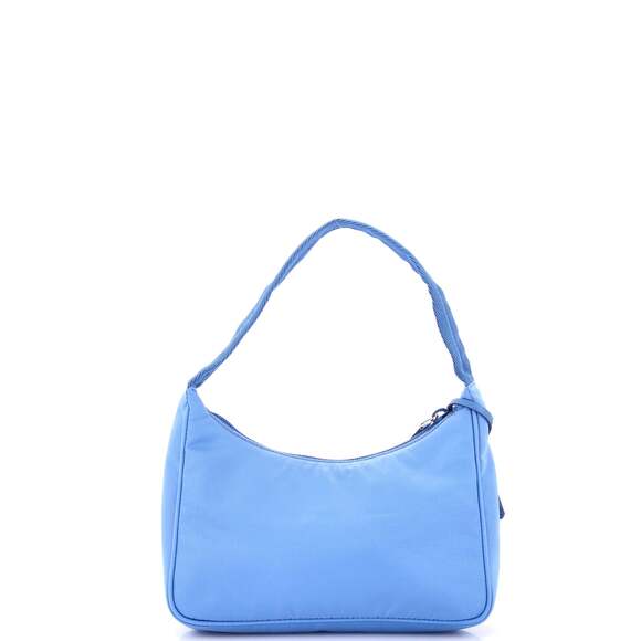 Re-Edition Hobo Tessuto Mini #200251P10B - Picture 3 of 6